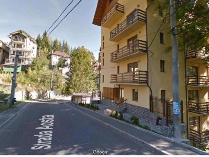Apartmán Apartament Aosta Central Sinaia Exteriér fotografie